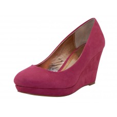 LIZ-Pink Wholesale - Women's "Angeles Shoes" Wedge Micro Fiber upper Shoes ( *Pink Color ) *Last Case